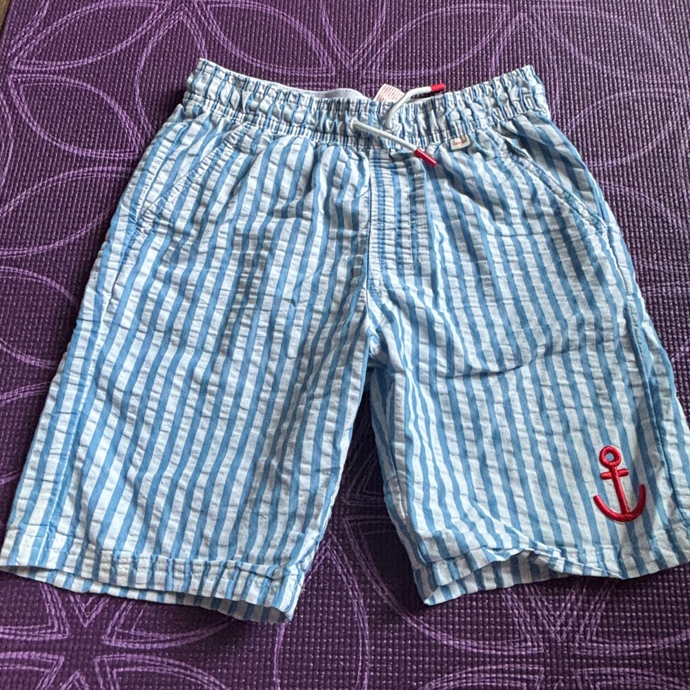 Cat & Jack Seersucker Bathing suit bottoms size M (8/10)